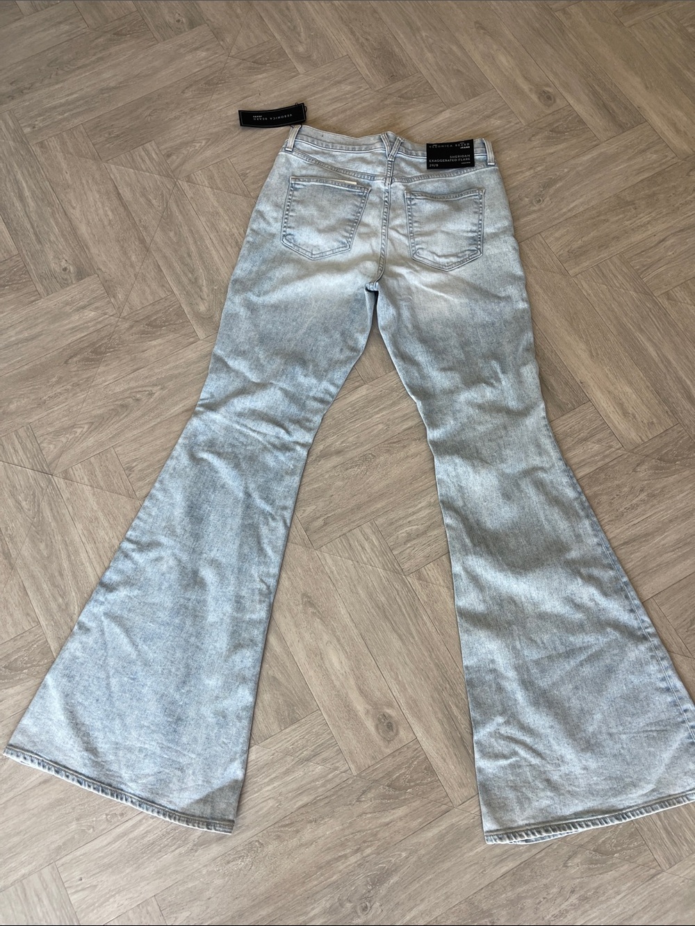 Veronica Beard Sheridan Exaggerated Flare Jeans NWT - Picture 4 of 5